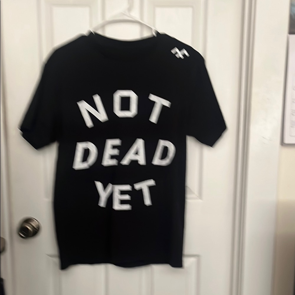 Black Short Sleeve Graphic Tee